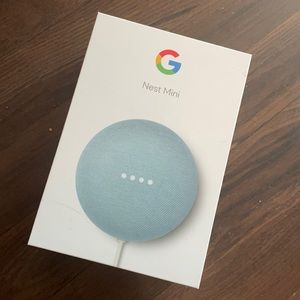 Google Nest Mini (Colour: Sky Blue)